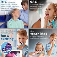 Gambar Philips Sonicare for Kids, Sikat gigi Anak Bluetooth Apps Rechargable - Aqua Standar dari DHIKOZ undefined 3 Tokopedia