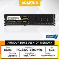 Gambar RAM DDR3 8GB 1600MHz ARMOUR RAM Komputer / RAM PC / RAM Longdimm dari Hamzah comp undefined 2 Tokopedia