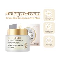 Gambar (lk)  ORIGINAL Lao Li Shi Collagen Cream Elastic And Firming / Lao Li Shi Anti Aging Cream Menghaluskan Melembabkan Kulit & Mengecilkan Pori-Pori, mengencangkan kulit terlihat tampak muda dari LAGENA store undefined 4 Tokopedia