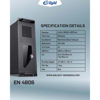 Gambar Casing Server Enlight EN 4806 Micro ATX, MATX, M-ATX - Case Komputer PC dari AFINDOKOM undefined 5 Tokopedia