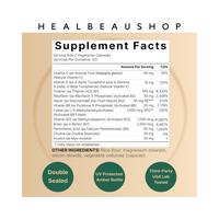 Gambar Methylated B Complex B1 B2 B3 B5 B6 B12 Biotin Folate Choline 240vcaps dari Healbeaushop undefined 3 Tokopedia