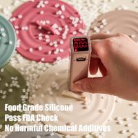 Gambar Premium Silicon Cup Lids Tutup Gelas Cover Cangkir Silikon Food Grade Ada Tempat Sendok Design Minimalis - Green Mocha dari MAXI BSG OFFICIAL undefined 3 Tokopedia