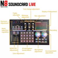 Gambar Promo / Terlaris SOUNDCARD Sound Card Live RECCAM N8 Phantom Power 20 Sound Effect dari hasanah store 1 undefined 2 Tokopedia