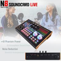 Gambar Promo / Terlaris SOUNDCARD Sound Card Live RECCAM N8 Phantom Power 20 Sound Effect dari hasanah store 1 undefined 5 Tokopedia