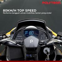 Gambar SUBSIDI POLYTRON Fox S Electric Sepeda Motor Listrik - OTR JABODETABEK - Yellow dari GearPro Tools undefined 2 Tokopedia