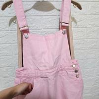 Gambar PRELOVED OVERALL JUMPSUIT ANAK PEREMPUAN SOFT BABY PINK dari secondchanceforher undefined 2 Tokopedia
