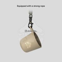 Gambar Pirates Coffee Tasting Cup PBT Food Grade Plastic Eco Friendly 90ml with Rope - Gelas Takar Kopi - Ivory dari Timemore Authorized undefined 2 Tokopedia
