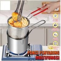 Gambar Mini Deep Fryer Set 4 in 1 Panci Multifungsit Penggorengan Rebus Stainless Saringan Capitan dari July Fenixz Elektronik undefined 2 Tokopedia