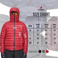 Gambar Credifox Adventure - Jaket Gunung Gorpcore Puffer Explorer - Jacket Gelembung Bahan Cire Termurah Ready Terbaik - Merah, L (55kg-65kg) dari RAGA-- undefined 3 Tokopedia