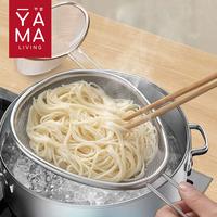 Gambar YAMA DAMU Big Scoop Strainer Stainless Steel Saringan Masak Mie Serok Makanan Saring Tepung Gorengan dari Yama Living undefined 2 Tokopedia