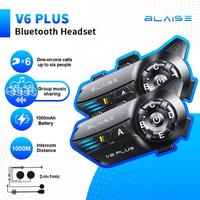 Gambar BLAISE V6 Plus Intercom Helm headset Interkom buat 6 Riders Musik Sharing Waterproof Audio Electronic Motorcycle - V6 PRO 1PCS dari MTC_SHOOP undefined 3 Tokopedia