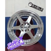 Gambar JUAL VELG HSR BORGO R17 4X100-114,3 COCOK BUAT MOBIL AVANZA CITY YARIS BRIO DLL dari HSR Wheel Toko Velg Dan Ban Mobil undefined 1 Tokopedia