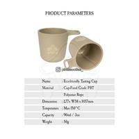 Gambar Pirates Coffee Tasting Cup PBT Food Grade Plastic Eco Friendly 90ml with Rope - Gelas Takar Kopi - Ivory dari Timemore Authorized undefined 5 Tokopedia