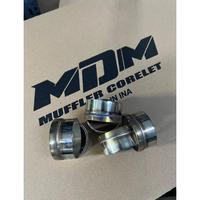 Gambar MDM RACING MUFFLER Moncong Model SJ Ring Ala Shijiro pipa 50mm - Biasa dari Cathcy Motorcycle undefined 3 Tokopedia