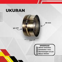 Gambar MDM RACING MUFFLER Moncong Model SJ Ring Ala Shijiro pipa 50mm - Biasa dari Cathcy Motorcycle undefined 2 Tokopedia