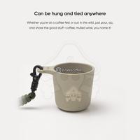 Gambar Pirates Coffee Tasting Cup PBT Food Grade Plastic Eco Friendly 90ml with Rope - Gelas Takar Kopi - Ivory dari Timemore Authorized undefined 4 Tokopedia