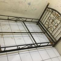 Gambar Ranjang Besi Tempat Tidur Bekas Second dari ANEKA GEROBAK HERDI undefined 4 Tokopedia