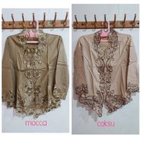 Gambar Kebaya Encim Anak EC-KA11 Tangan Panjang | Kebaya Kartini Modern - Hijau Muda, size L (anak) dari Erva Batik undefined 5 Tokopedia
