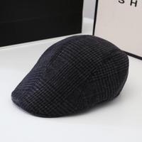Gambar Topi Vintage Peaky Blinders Topi Baret Newsboy Topi Pelukis Flat Cap - Abu Arrow dari SOVREN premium style undefined 5 Tokopedia