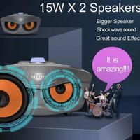 Gambar Speaker Bluetooth Karaoke Sdrd Sd 306 Mic Karaoke/Salon Aktif /Speaker Aktif Portable Termurah Ready Terbaik - Hitam dari DORGRI- undefined 1 Tokopedia