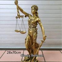 Gambar patung justice jumbo pajangan dewi keadilan justitia hukum dari Lilac Moody undefined 4 Tokopedia