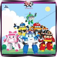 Gambar Robocar Poli Transform Mainan Anak Figure Robot Amber Roy Heli - Satuan dari MAXSKILL7 undefined 1 Tokopedia