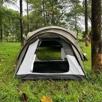 Gambar Bigadventure Bromo Green Army Frame aluminium - Tarp Dome Tent Canopy Door Tenda Outer Door Pintu Tenda Besar - Extention Green dari Bigstoresurabaya undefined 2 Tokopedia