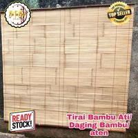 Gambar Tirai krey bambu hitam Aten/ati L.2m x T. Tali Dekorasi Curtain dari EasyPick Mart undefined 1 Tokopedia
