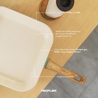 Gambar Neoflam Nature Wajan Penggorengan Pemanggang Keramik Korea - Grillpan 28cm dari Homeland Store undefined 3 Tokopedia