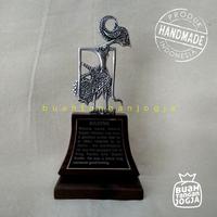 Gambar Pajangan Wayang - Kerajinan Khas Jogja Termurah Ready Terbaik - Puntadewa, Indonesia dari THON- undefined 2 Tokopedia