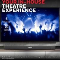 Gambar Honeywell Suono P1000 30W Wireless Bluetooth v5.0 Speaker Soundbar Full Bass Multiple Connectivity via Audio Jack, USB, Optical & HDMI/ARC dari KINS Official Store undefined 3 Tokopedia