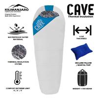 Gambar Sleeping Bag Kilimanjaro CAVE Ultralight Thermal Insulation Hangat Waterproof Free Bantal Original - Yellow dari Mentari Hijau Outdoor undefined 3 Tokopedia