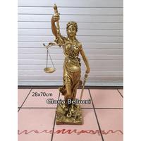 Gambar patung justice jumbo pajangan dewi keadilan justitia hukum dari Lilac Moody undefined 1 Tokopedia