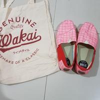Gambar WAKAI SEPATU CEWEK MERAH PINK SIZE 38 SELAMAT BERBELANJA dari i-raite shop undefined 3 Tokopedia