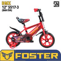 Gambar SEPEDA BMX ANAK UKURAN 12 // TIPE 5517-3 BAN EVA - Merah dari CLARSTALIN SHOP undefined 2 Tokopedia