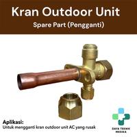 Gambar Kran Outdoor AC 5/8" inch - Brass Outfoor Unit Valve dari Daya Teknik Medika undefined 1 Tokopedia