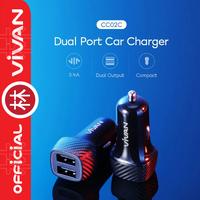 Gambar Vivan CC02C Car Charger Dual Port Smart IC Quick Charging 3.4A - Vivan CC02C dari Liem Group undefined 5 Tokopedia