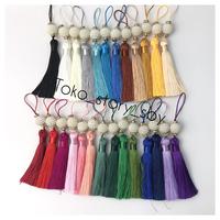 Gambar 1PC - TASEL MUTIARA RUMBAI | TASEL GENDUT RUMBAI | TASEL HIJAB KIWIR - PEACH dari Toko Story Sby undefined 2 Tokopedia