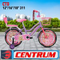 Gambar SEPEDA CTB CENTRUM TIPE 311 // UKURAN 12/16 - Tosca Pink, 12 dari CLARSTALIN SHOP undefined 4 Tokopedia