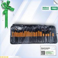Gambar Clouds.id - Professional Brush Make Up 32 Set dengan Tas Penyimpanan - - Hitam, Biutte.co dari Clouds & Comfort undefined 1 Tokopedia