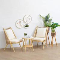 Gambar Kursi Lounge Chair Minimalis INFORMA Harper Kursi Tamu Teras Indoor dari Fancy shop 77 undefined 5 Tokopedia