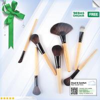 Gambar Clouds.id - Professional Brush Make Up 32 Set dengan Tas Penyimpanan - - Hitam, Biutte.co dari Clouds & Comfort undefined 4 Tokopedia