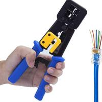 Gambar Tang crimping cutter RJ45 cat 5 cat 6 6 Pin 8 Pin Multifungsi Wire Stripper Alat Pengupas Pemotong Penjepit Kabel LAN Jaringan Komputer bn22 dari bisnis gacoor undefined 4 Tokopedia