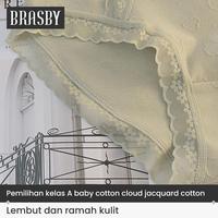 Gambar BRASBY ANTIBAKTERI GRAPHENE CELANA DALAM WANITA RENDA SATIN SUTERA IMPORT TRANSPARANT SEXY HOT TERAWANG TEMBUS PANDANG LICIN MENGKILAP LAST STOCK - Merah Muda, M dari Salndra Store undefined 5 Tokopedia