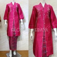 Gambar Atasan kebaya kurung Taveta Payet//New color payet Teratai - Kuning, M dari Star Melodyy undefined 2 Tokopedia