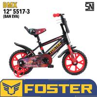 Gambar SEPEDA BMX ANAK UKURAN 12 // TIPE 5517-3 BAN EVA - Merah dari CLARSTALIN SHOP undefined 3 Tokopedia