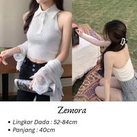 Gambar Tank Top Basic Wanita | Atasan Wanita Korea Tali Kecil Dalaman Wanita - Arine dari Mitra Abadi LED undefined 2 Tokopedia