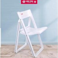 Gambar Kursi Lipat Plastik Lion Star FC Folding Chair Fc-8 Impala Bangku - Putih dari Fancy shop 77 undefined 3 Tokopedia