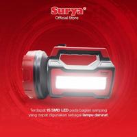 Gambar Best seller Surya Senter LED Super Terang BIG 2 in 1 SHT 40W 15LED 15 LED SMD Gratis Kabel Cas Jarak Jauh Pandang 2000m / Senter Tangan Tenteng JUMBO SUPER TERANG - SHT 40W 15 LED dari WAHYUwiua6453 undefined 5 Tokopedia