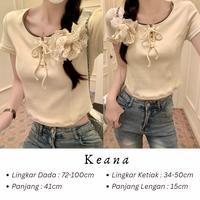 Gambar Top Basic Atasan Wanita Premium | Atasan wanita crop top | Kemeja blouse / Rajut korean style - Kirey dari Mitra Abadi Official_NEW undefined 5 Tokopedia